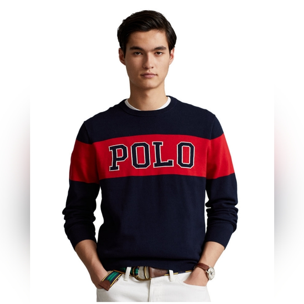 Polo Ralph Lauren Men's Logo Cotton Sweater XL
